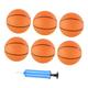 BESTonZON 4 Sets Inflatable Toy Basketball Kid Basketball Toy Child Basketball Ball Pool Birthday Bouncy Children’s Toys Sports Ball 10cm Pvc Pat The Ball