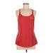 Athleta Active Tank Top: Red Stripes Activewear - Women's Size Medium