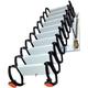 Telescoping Ladder Attic Telescopic Ladder Extension Ladder with Handrails Home Folding Ladder Wall Ladder Creative Attic Ladder Step Ladders Safe Stable*/1