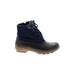 Sperry Top Sider Rain Boots Blue Solid Shoes - Women's Size 7 - Round Toe