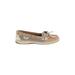 Sperry Top Sider Flats Tan Shoes - Women's Size 6 1/2 - Round Toe