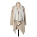 Zara Jacket: Below Hip Tan Print Jackets & Outerwear - Women's Size Small