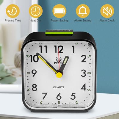 LED Desk Alarm Clock Nightlight Snooze