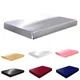 Elastic Fitted Sheet White Black Solid Pocket Satin Single Bed Sheets Cover Queen King Bed Linen90