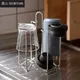 SHIMOYAMA Küche Glas Tasse Halter Wasser Ablassen Becher Rack Edelstahl 6 Tassen Flasche Trocknen