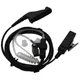 Police Air Tube Earpiece Microphone PTT Headset For Motorola Two Way Radio Walkie Talkie DP4400