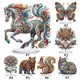 Round+Special Shape Rhinestone Tabletop Ornaments Kit Gorgeous Butterfly Desktop Diamond Art Kits