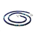 Men's Necklace Lapis Lazuli and Larimar Necklace