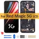 6.65 "Original AMOLED Für ZTE Nubia Rot Magie 5G NX659J LCD Display Bildschirm Touch Panel Digitizer