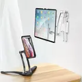 Kitchen Tablet Stand 360 Portable 6 To 12.9 Inch Universal Tablet Stand & Phone Holder for Wall