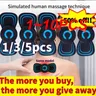 1~10PCS Ems Pulse Mini Portable Relaxing Convenient Innovative Stress Relief Portable Massage