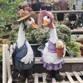 Resin Duck Animals Statues Garden Ornaments For Sculpture Decor Pond Duck Houses Outdoor Oregon