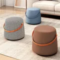 Wooden Portable Foot Stool Mobile Modern Design Minimalist Step Stools Creative Hallway Meubles De