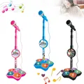 Kids Microphone with Stand Karaoke Song Music Instrument Toys Brain-Training Educational Toy