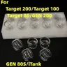 5 Stück Blasen glas für Gen 200 Gen 80s Ziel 80 Ziel 100 Ziel 200 Itank 8ml Fett glasbehälter Tank