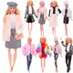 Barbies Puppe Kleidung Plüsch Jacke modischen Anzug Rock Baskenmütze Hut geeignet für 11 8 Zoll