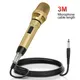 Dynamisches Karaoke-Mikrofon zum Singen mit 3m xlr-Kabel für Lautsprecher Karaoke-Gesangs maschine
