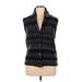 Lauren by Ralph Lauren Wool Cardigan Sweater: Black Chevron/Herringbone Sweaters & Sweatshirts - Women's Size X-Large