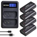 Batmax 3050mAh DMW-BLJ31 DMW BLJ31 BLJ31 Battery+LCD USB Dual Charger for Panasonic LUMIX S1 S1R