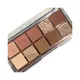 Eye Shadow Plate All-match Long-lasting Waterproof Brown Series 10-color Eyeshadow Palette for