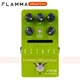 FLAMMA FS08 Guitar Octave Effects Pedal polyphonic octave effects 7 Preset Slots Individual control