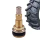 Tractor Valve Stem TR618A Tire Valve Stems Brass Tubeless Tire Valve Stems Tools For Tractor