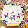 5pcs Llama Candy Bags Mexican Baby Shower kid boy girl 1st first 2nd 3rd 4th birthday Cinco de Mayo