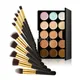 10 pcs make up Brushes+15 color Concealer Palette makeup set kit Pincel Maquiagem make up