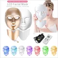 LED masque 7 couleurs traitement de la lumière masque anti - acné blanchiment rouge traitement de la