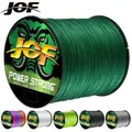 Jof geflochtene Angelschnur 4 Stränge 300m 500m 1000m Multi filament Pe Draht stark 20lb-85lb Japan