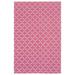 Pink Rectangle 6' x 9'1" Area Rug - Rug N Carpet Rectangle Geometric Duri Rectangle 6'1" X 8'11" Cotton Indoor/Outdoor Area Rug Cotton | Wayfair