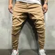 Pantaloni da uomo pantaloni sportivi da uomo con coulisse semplicità pantaloni Cargo lunghi da uomo