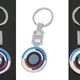 Porte-clés pendentif en métal pour clé de voiture porte-clés pour BMW BMW 50th Workers Tage X5 M3