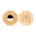 Miroir traditionnel chinois Feng Shui Bagua miroir en bois miroir convexe porte-bonheur