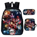 Ensemble de sac à dos de dessin animé pour étudiant cartable transfrontalier Amazon Demon Slayer