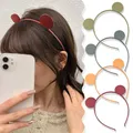 Serre-tête oreilles d'ours antidérapants serre-tête de fête mignon accessoires de cheveux pour