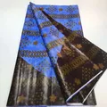 Tissu africain coloré Bazin Riche couture de bassin de coton tissu de brocart de Guinée style
