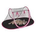 Tentes d'extérieur pliables pour chats d'intérieur maison de jeu extérieure clôture pour chien