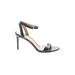 Tory Burch Heels: Black Solid Shoes - Women's Size 9 - Open Toe