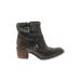 Donald J Pliner Ankle Boots: Brown Print Shoes - Women's Size 8 - Round Toe