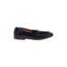 Madewell Flats: Slip-on Chunky Heel Casual Black Solid Shoes - Women's Size 8 - Almond Toe