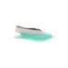 Cloud Sandals: Teal Color Block Shoes - Women's Size 36