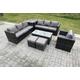 Rattan Sofa Set Stool Chair Coffee Table | Wowcher