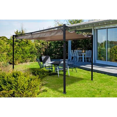 Cazeboo - Pergola noosa 4x3m Beige Freistehend Image