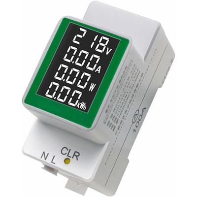 Mumu - Stromzähler Wattmeter Multimeter PZEM-008 Stromzähler AC50-300V/100A Amperemeter Image