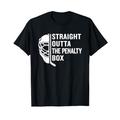 Straight Outta The Penalty Box Cooles kinder Ice Hockey T-Shirt