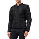 SHIMA OPENAIR Motorradjacke Herren - Leichte, Atmungsaktive Sommer Mesh Motorcycle Stadt Textiljacke Männer mit CE Schulter Ellbogen und Rückenprotektoren, Breitenverstellung (Schwarz, 3XL)