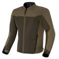 SHIMA OPENAIR Motorradjacke Herren - Leichte, Atmungsaktive Sommer Mesh Motorcycle Stadt Textiljacke Männer mit CE Schulter Ellbogen und Rückenprotektoren, Breitenverstellung (Braun, 3XL)