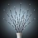 Led Branch Light Battery Operated Lighted Branch Vase Filler Willow Tree Artificial Little Twig Power Brown 30 Inch 20 LED for Home Wedding Party Romantic Decoration