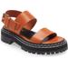 Proenza Schouler Lug Sole Sandal (Final Sale) - Orange - 39
